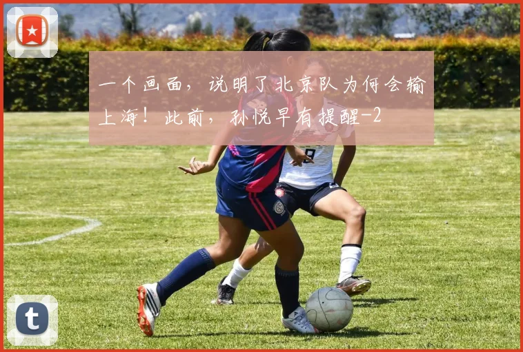 一个画面，说明了北京队为何会输上海！此前，孙悦早有提醒
