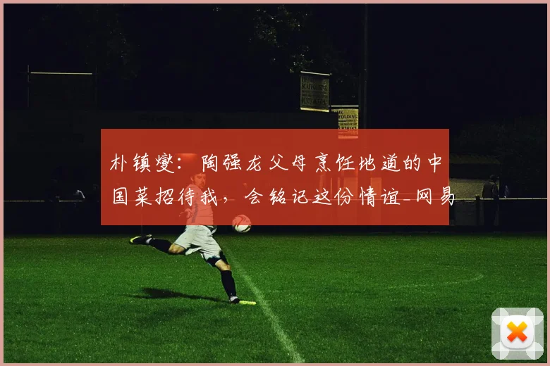 朴镇燮：陶强龙父母烹饪地道的中国菜招待我，会铭记这份情谊_网易订阅