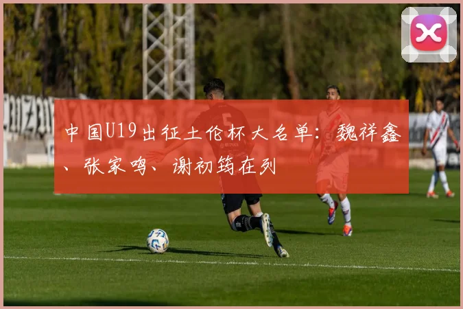 中国U19出征土伦杯大名单：魏祥鑫、张家鸣、谢初筠在列